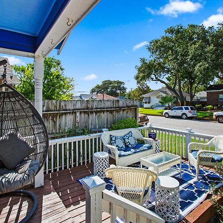 The Blue Oasis With Handicap Ramp Access Dog Friendly & Cowboy Pool Galveston Exterior foto