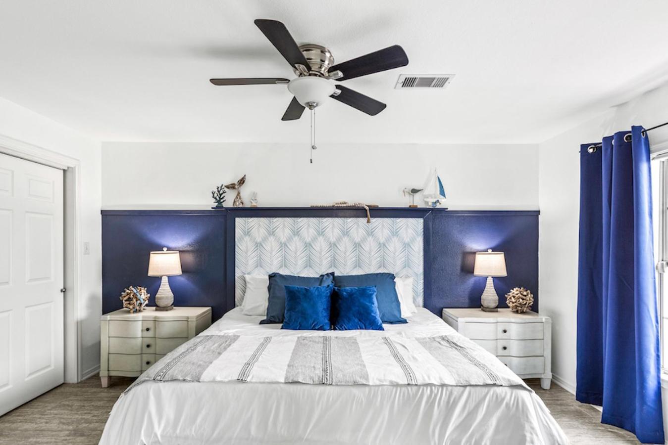 The Blue Oasis With Handicap Ramp Access Dog Friendly & Cowboy Pool Galveston Exterior foto